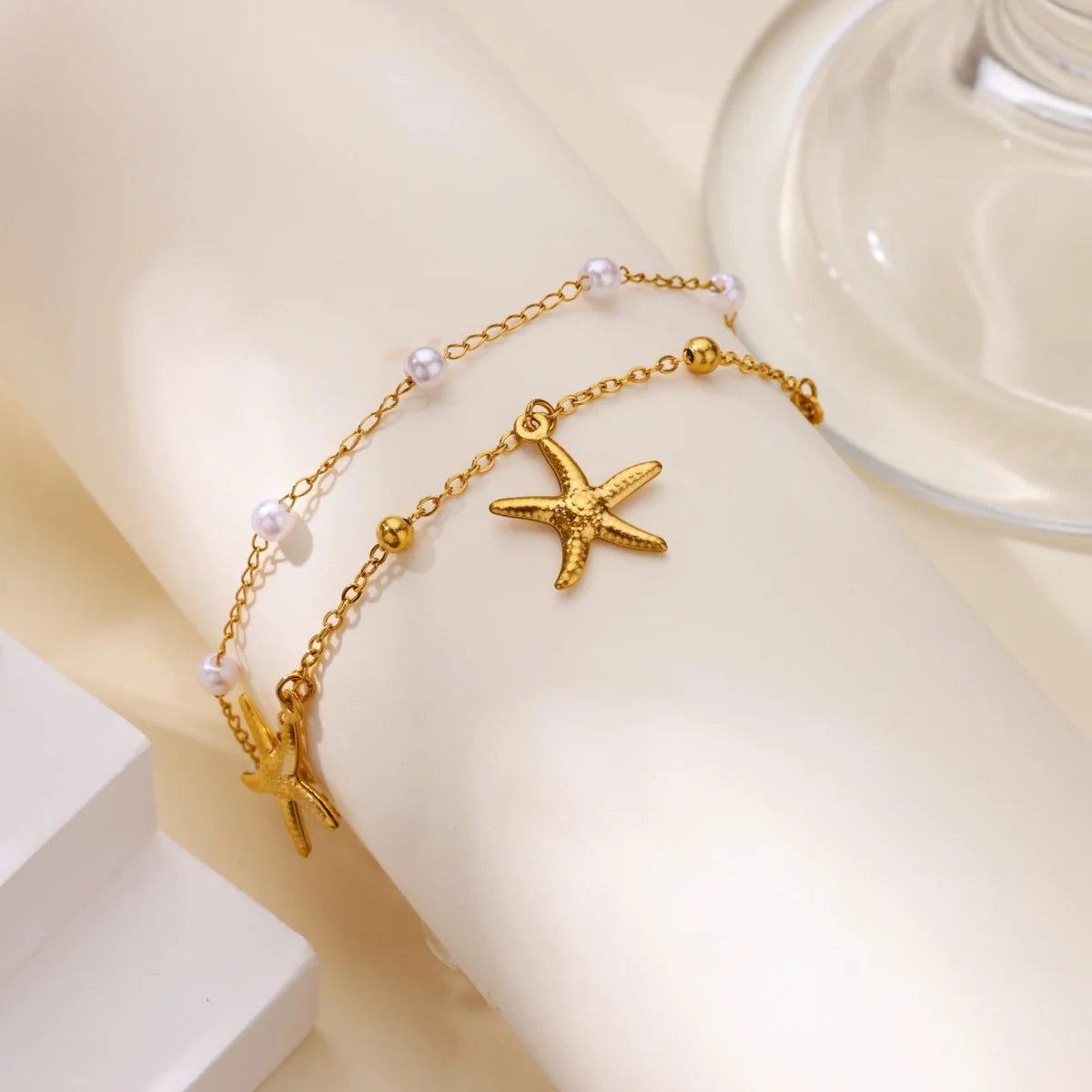 Shell Trace Anklet