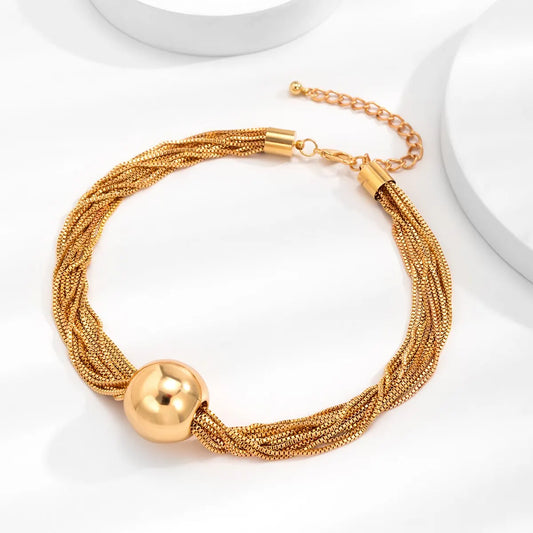 Silk Torque Bracelet