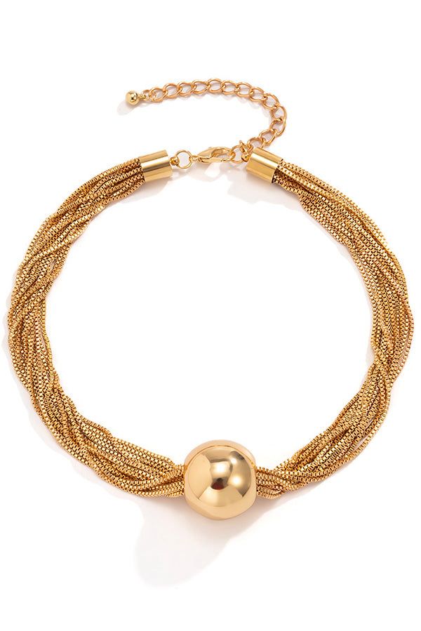 Silk Torque Necklace